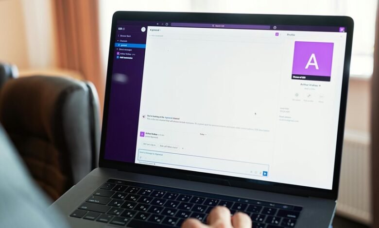 social media profile updates